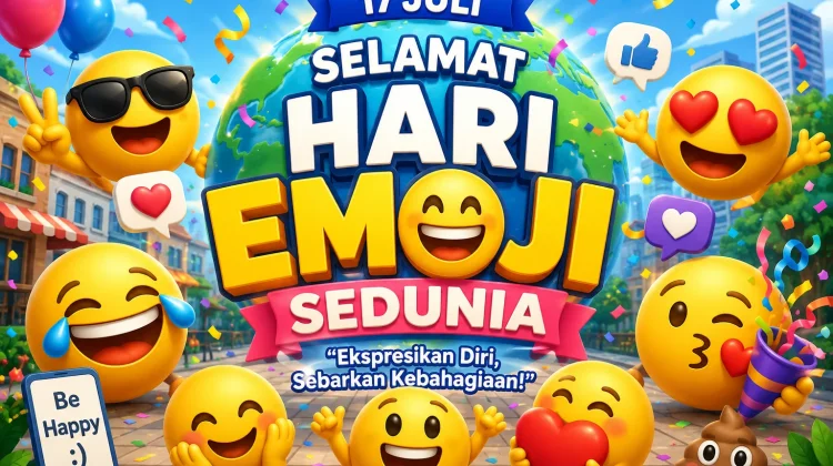 Hari Emoji Sedunia, Simbol Ekspresi yang Mendunia