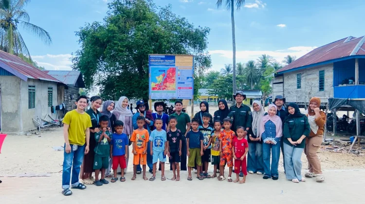 VOLAKTIVE PERPIT Gorontalo Perkuat Literasi dan Mitigasi Bencana di Dusun Salu