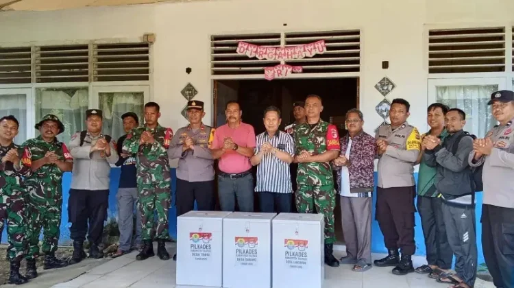 Distribusi Logistik Pilkades Tolitoli Capai Tahap Akhir