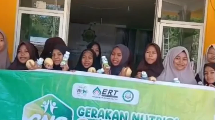 Istiqomah Berbagi, GNS Tolitoli Salurkan Bantuan Nutrisi Santri