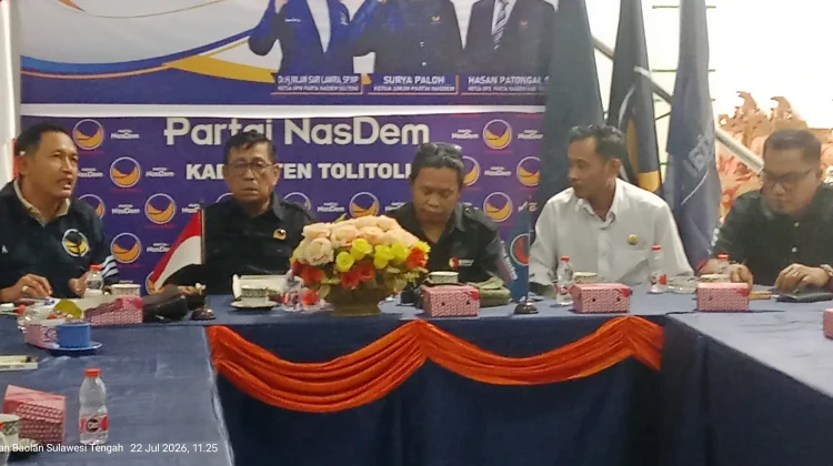 NasDem Tolitoli Terima Silaturahmi Bawaslu Bahas Pengawasan Pemilu