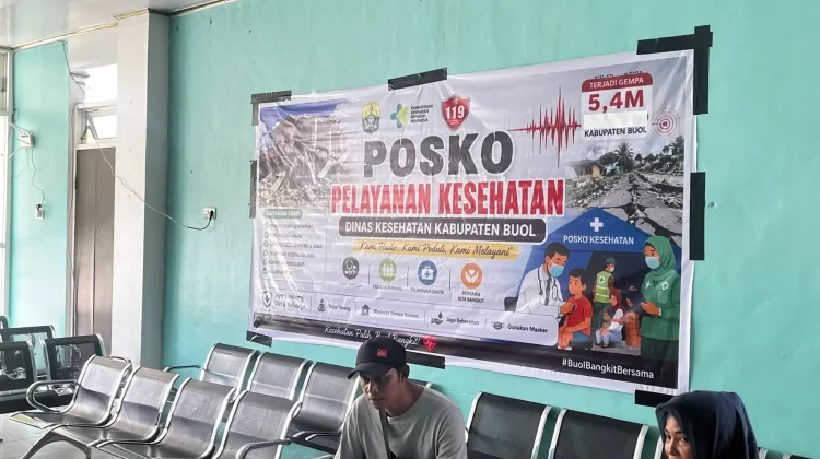 Tim Mobile Puskesmas Biau Tangani Korban Gempa M 5,4 Buol