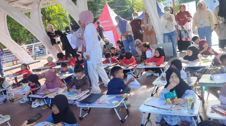 DP3A Tolitoli Gelar Lomba Mewarnai Meriahkan Hari Anak Nasional