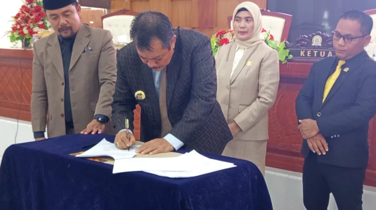 DPRD Tolitoli Sahkan KUA-PPAS APBD Tahun Anggaran 2027