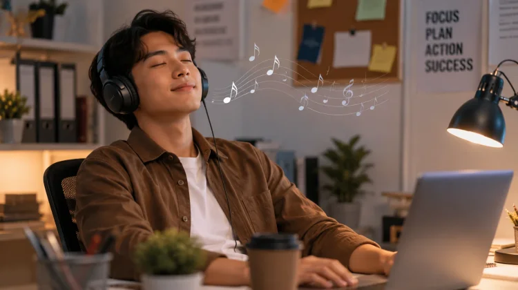 Kebiasaan Unik saat Mendengarkan Musik, Dari Mengetuk Meja hingga Menutup Mata