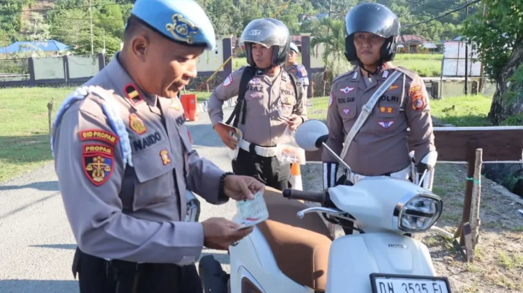 Tim Bid Propam Polda Sulteng Gelar Operasi Mendadak di Polres Buol