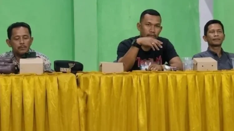Sepakat Tutup Akses Tambang Bugu, Pemdes Baturata dan Kwala Besar Pasang Portal
