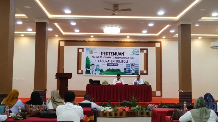 Dinkes Tolitoli Evaluasi Program Cek Kesehatan Gratis