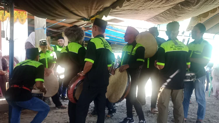 Rebana Jadi Perekat Budaya dan Syiar Islam di Desa Tinigi