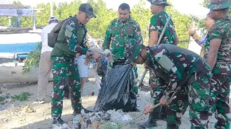 Kodim 1305/BT Gelar Karya Bakti Sambut HUT ke-1 Kodam XXIII/PW