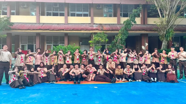 Perkemahan Tamu Ambalan Bekali Siswa Baru Jiwa Kepemimpinan sejak Awal