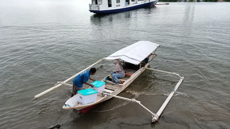 MBG Kini Hadir di Pulau Lutungan, 36 Siswa Nikmati Makan Bergizi