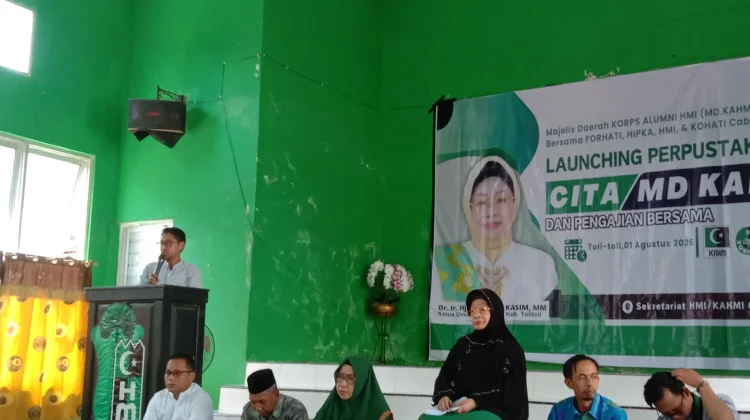 MD KAHMI Tolitoli Luncurkan Perpustakaan Cita