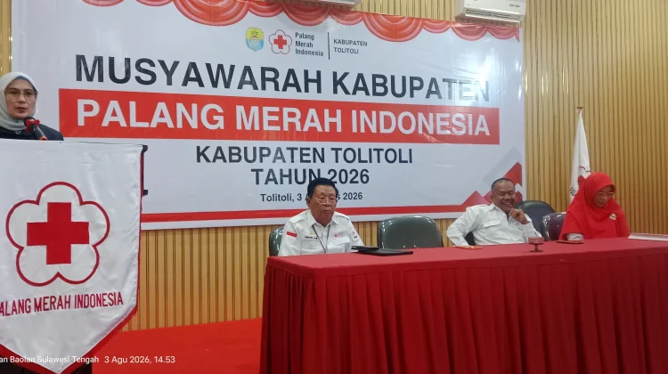 Sriyanti Dg. Parebba Pimpin PMI Tolitoli Periode 2026–2031