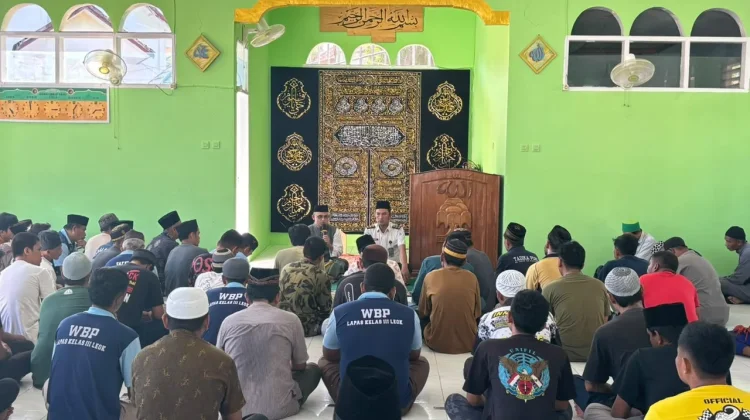 Pembinaan Agama Perkuat Keimanan Warga Binaan Lapas Leok