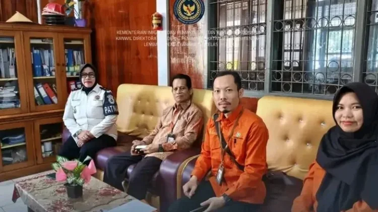 Lapas Leok dan BPS Buol Koordinasi Sensus Ekonomi Warga Binaan