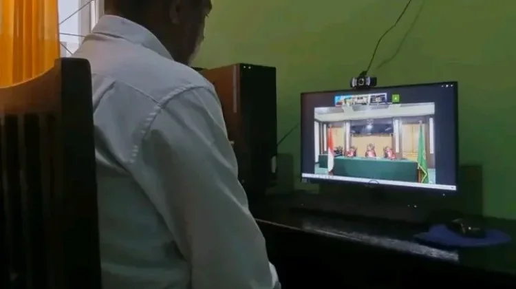 Lapas Tolitoli Gelar Sidang Elektronik bagi Tahanan