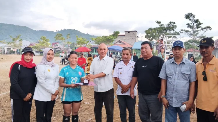 Putri Nopi Juarai Kejuaraan Voli Putri Antar Club Nalu