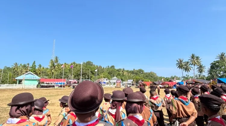 Semangat Peserta Warnai Perkemahan Hari Pramuka ke-65