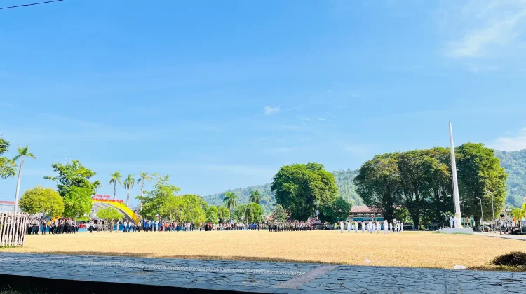 Calon Paskibraka Tolitoli Mantapkan Persiapan HUT ke-81 RI