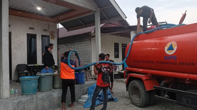 Ratusan KK di Taliabo Kesulitan Air Bersih akibat Kekeringan