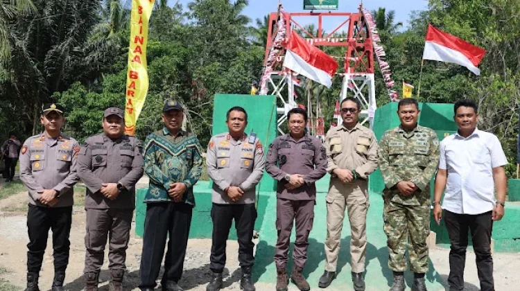 Jembatan Garuda Baina'a Barat Diresmikan