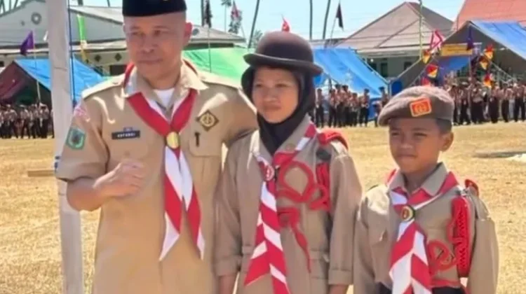 Pramuka Paleleh Tutup Perkemahan, Tekankan Kemandirian