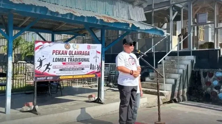 Lapas Leok Semarakkan HUT RI dengan Lomba Tradisional