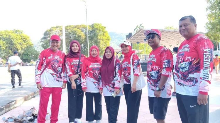 Lomba Hadang Antar-OPD Meriahkan HUT RI ke-81 di Tolitoli