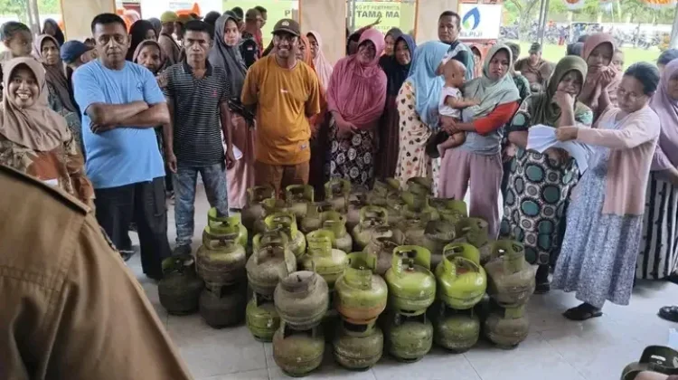 Pemkab Parigi Moutong Salurkan Bantuan LPG 3 Kg Tahap II