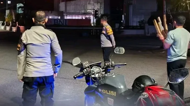 jelang Subuh, Polisi Pantau Jalur Rawan Balap Liar di Baolan