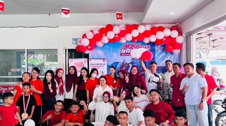 Semarak HUT RI ke-81, Honda Anugerah Perdana Tolitoli Gelar Lomba Bersama Karyawan