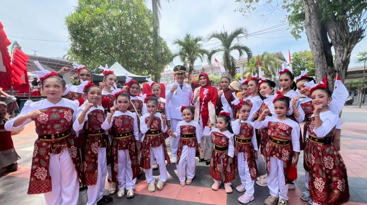 Bibine Dolrago Meriahkan HUT RI ke-81 Tolitoli