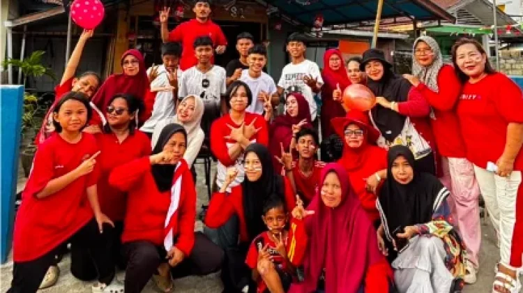 Generasi Muda Dominasi Lomba Semarak Kemerdekaan di Lorong Pelangi