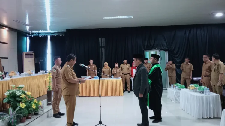Bupati Tolitoli Lantik Dokter Ahli Utama RSUD Mokopido