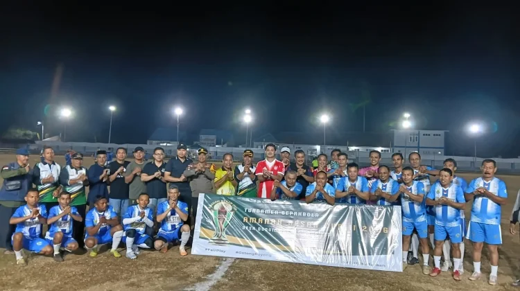 25 Tim Ramaikan Turnamen Amanah Besar Cup Jilid II Tolitoli