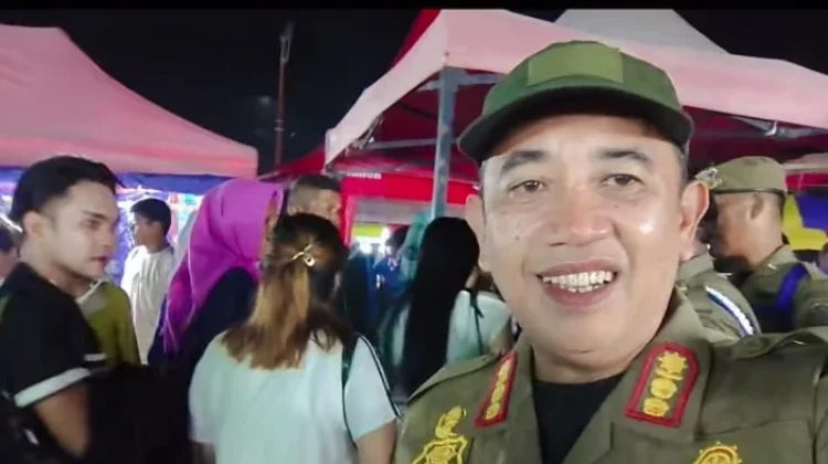 Satpol PP Buol Gelar Penertiban Trantibum di Arena Hoya-hoya