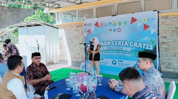IDI Tolitoli Dukung Khitanan Massal Kolaborasi Bersama PLN