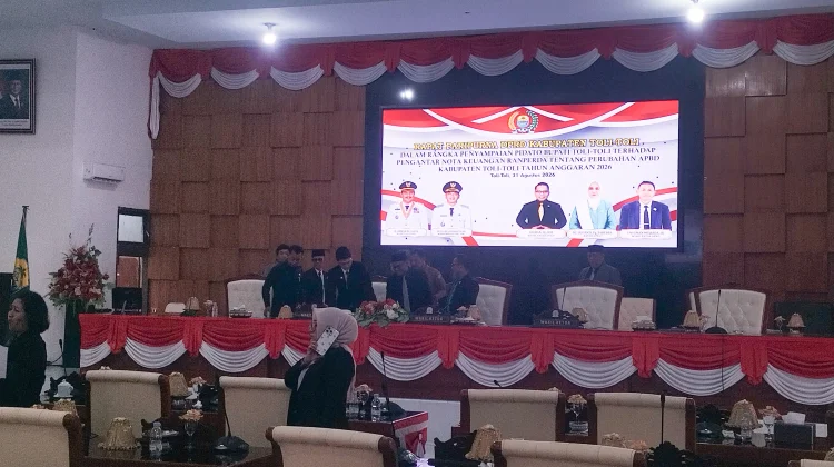 DPRD Tolitoli Gelar Paripurna Perubahan APBD 2026