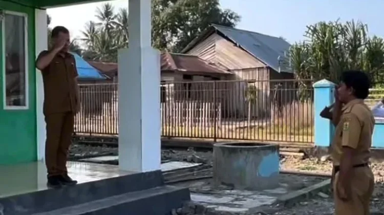 Kadis PMD Buol Kunjungi Desa Diat, Tekankan Disiplin Aparatur