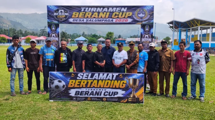 BERANI CUP 2026 di Salumpaga Segera Bergulir, 24 Tim Berebut Hadiah Rp100 Juta