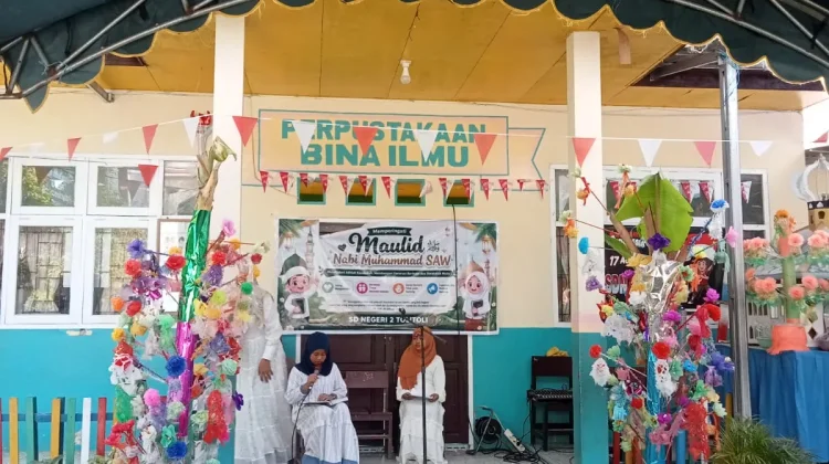 Maulid Nabi di SDN 2 Tolitoli Tanamkan Keteladanan Akhlak