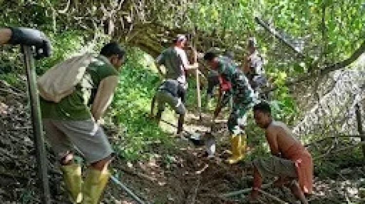 Langkah Bersama Warga Bambapun Menyambut Jaringan Air Bersih