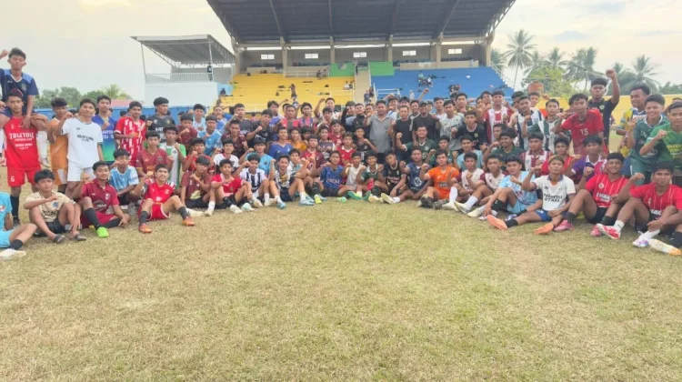 57 Pemain Ikuti Seleksi Tahap II Tim Sepak Bola Tolitoli menuju PORPROV 2026