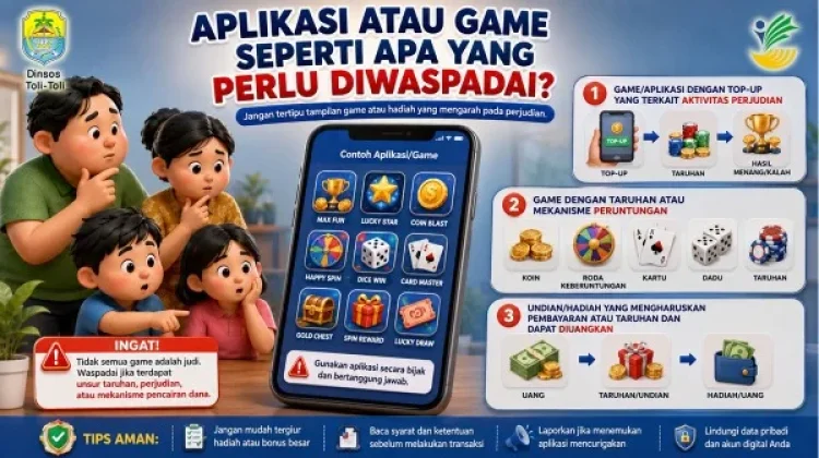 Mekanisme Penanganan Indikasi Judol dan Reaktivasi Bansos di Tolitoli