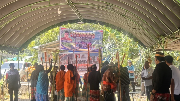 Mappadendang Desa Lalos Jadi Wujud Syukur Panen