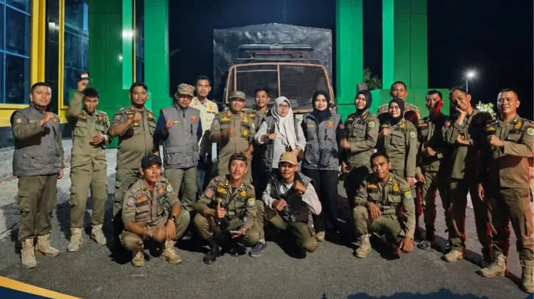 Satpol PP Buol Perkuat Pemantauan Keamanan Malam Hari
