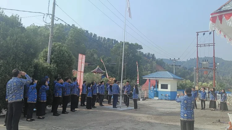 Upacara 17-an, KTU RRI Tolitoli Tekankan Disiplin dan Kinerja