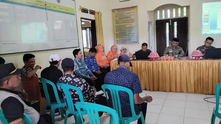 Atasi Masalah Desil, Desa Kinopasan Gelar Musdes DTSEN dan Bansos