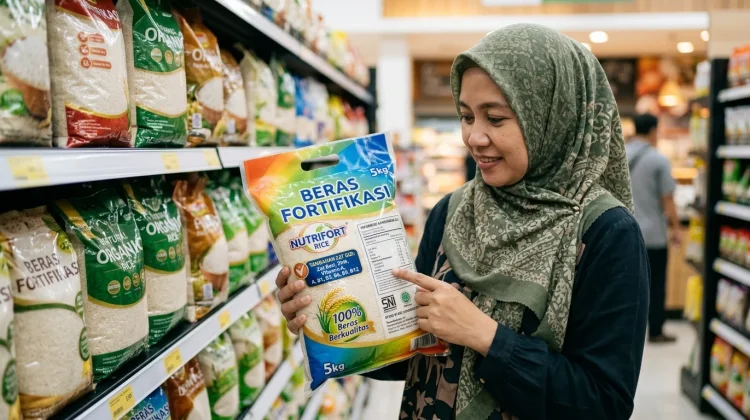 Mengenal Beras Fortifikasi dan Manfaat Zat Gizi di Dalamnya